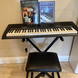 Piano, Bench and Two Books