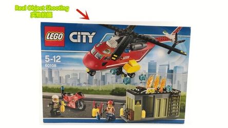 ✈️ LEGO New Genuine Sealed LEGO City Fire Response Unit 60108  📅 Year: 2016  ⭐ Retired Product