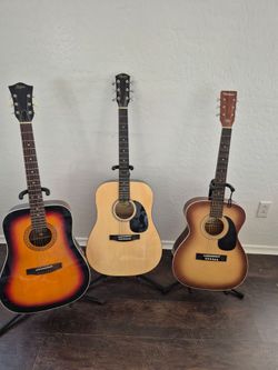 Hofner (Germany) / Harmony (USA) / Squier Acoustic Guitar (Trades Okay)