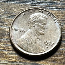 1977D Penny