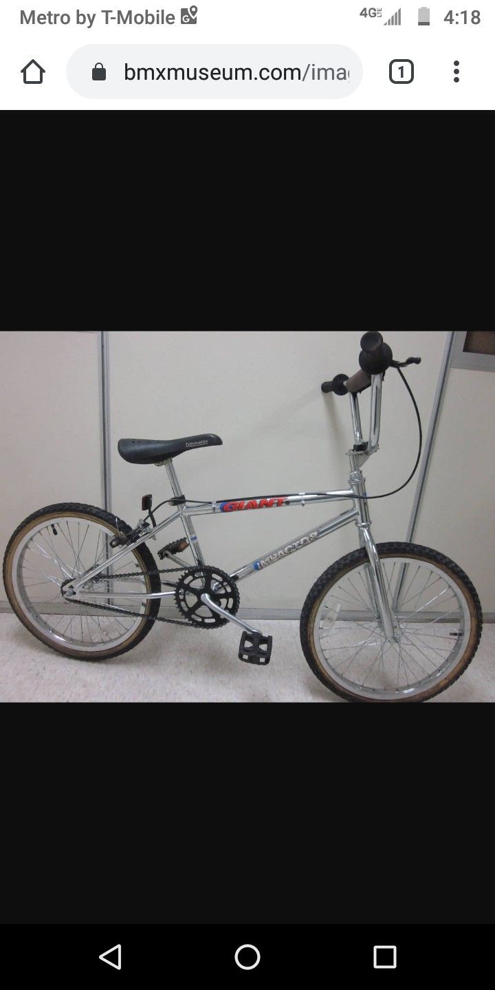 1990 Giant Impactor 20" bmx