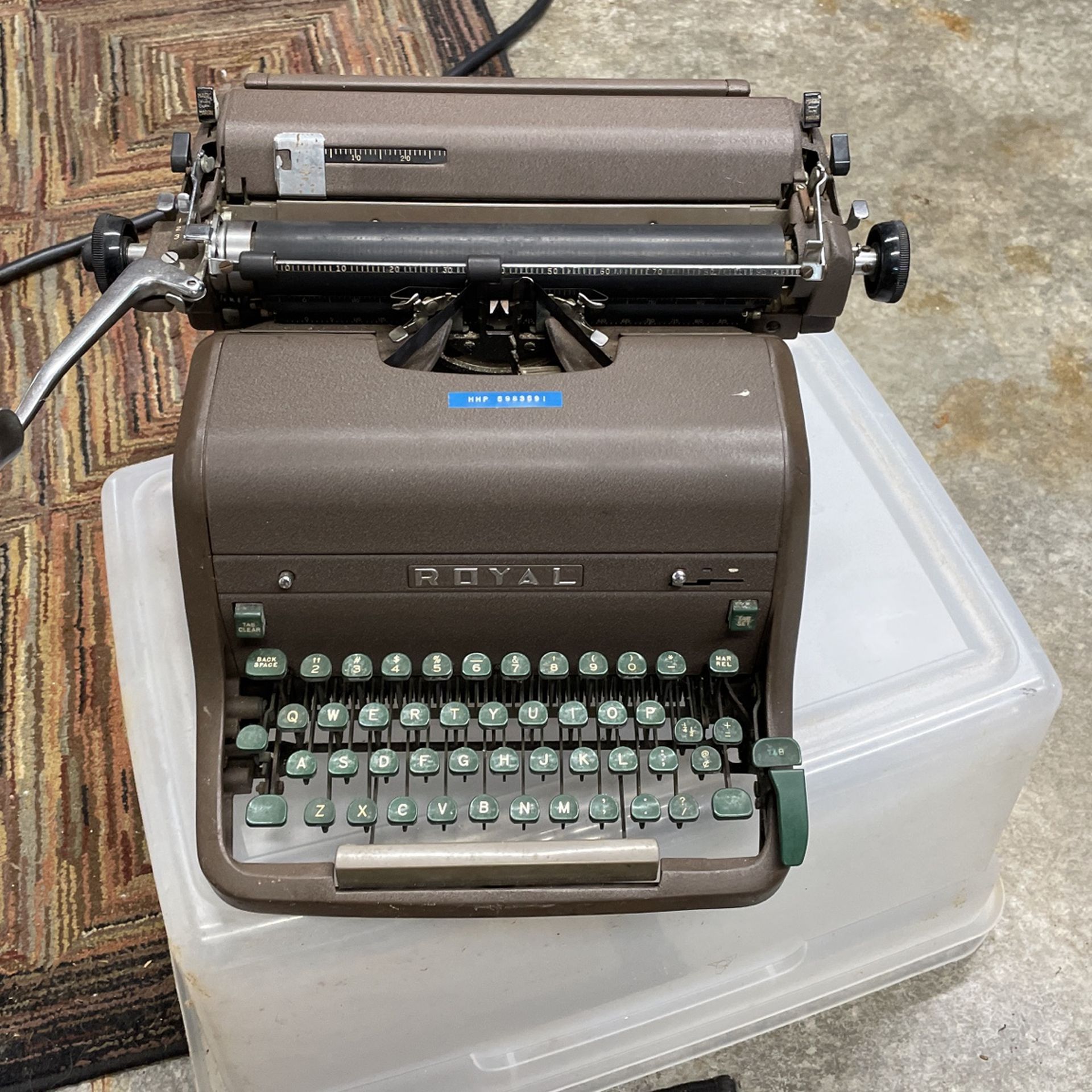 Antique Royal Typewriter