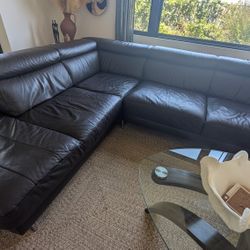 Modern Leather Couch