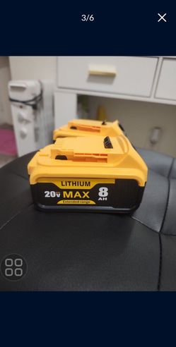 Dos baterias de 8 AMP totalmente nuevas