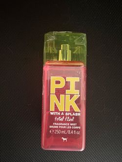 Pink body mist