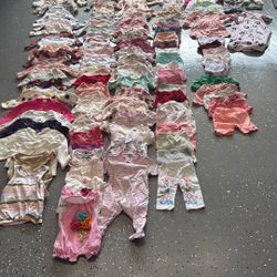 Girl Baby Clothes Infant To 12 mo Mostly