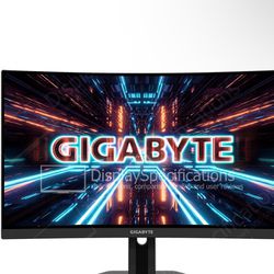 27" Curved Gigabyte G27FC-A Monitor Parts/fix