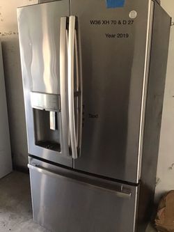 GE French Door in Door Refrigerator
