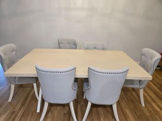 Dining Table with 6 chairs