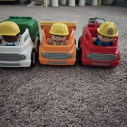 Construction Worker Car Toys 