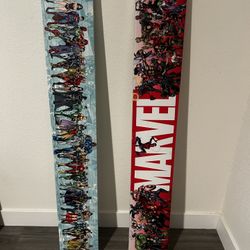 Boys superhero wall hangings