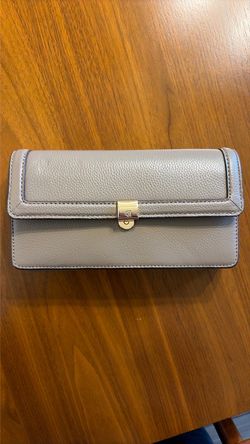 Cole Haan Pebbled Leather Crossbody / Clutch (Taupe / Greige) – Brand New / Open Box