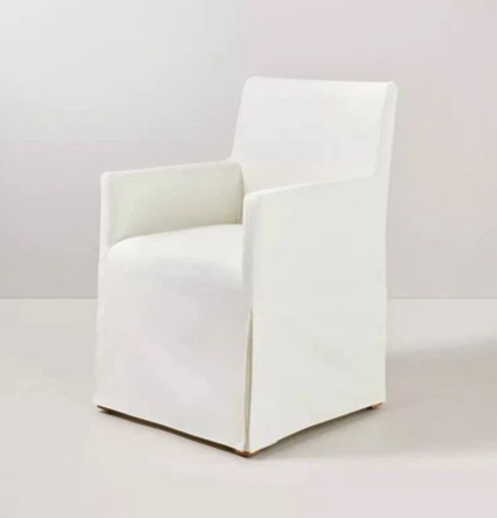 Cream Canvas Slipcover Dining Chair - Hearth & Hand with Magnolia