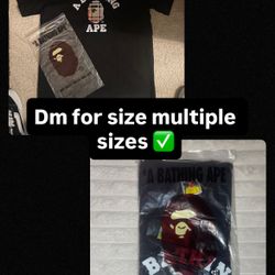 Bape Shirt Brand New