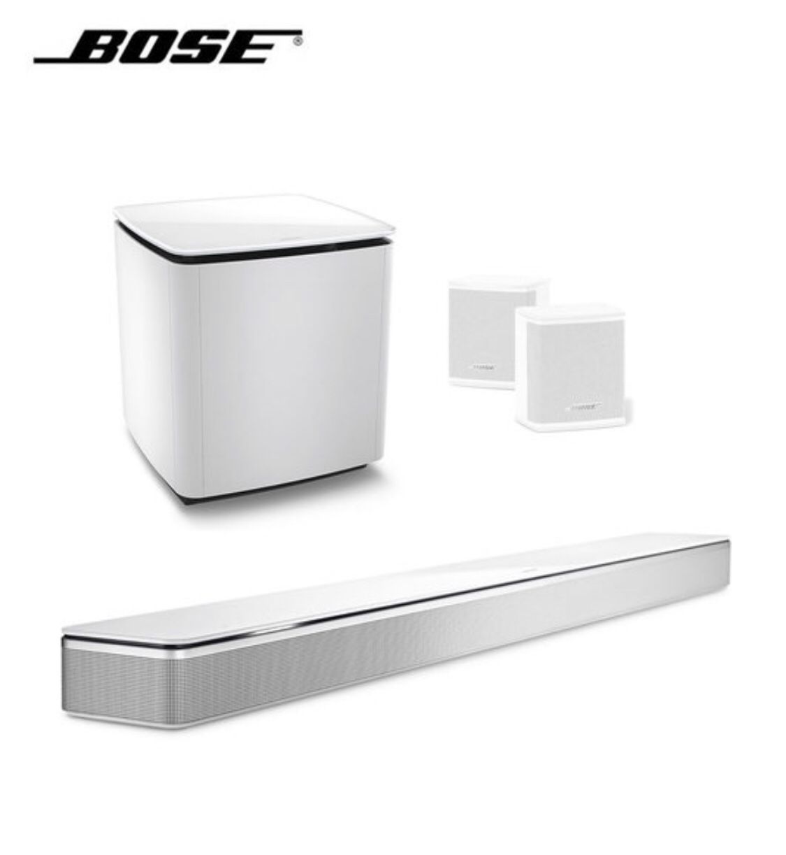 New Bose SoundBar 700 plus surround speakers