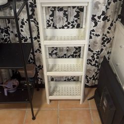 White Cabinet Plastic Can Be Used On The Barroom For Towels Or Other Things It