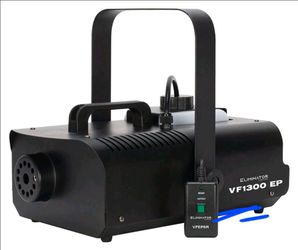 Eliminator ADJ VF1300 EP Portable Fog Machine Fogger w/ Wired Remote Control