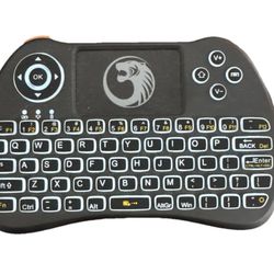 Tiger Stream Backlit Mini Wireless Keyboard/ Mouse Combo Remote Control Smart TV