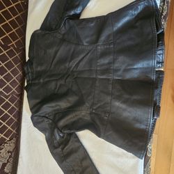 Chamarra Negra Size M