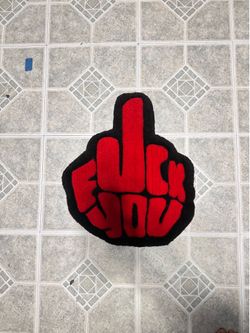 Middle Finger Custom Rug