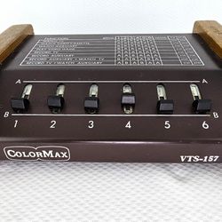 Vintage Colormax VTS-157 Video Control Center