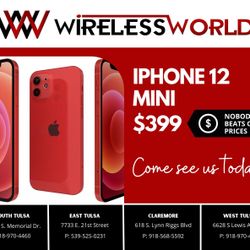 Valentine’s Day sale❤️😍 iPhone 12 Mini😍 80$ down  Text 53031 to 22462  Unlocked  