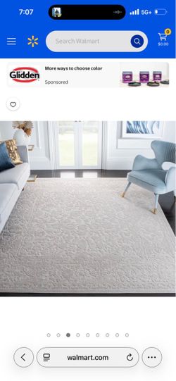 Beautiful rug, never used $50