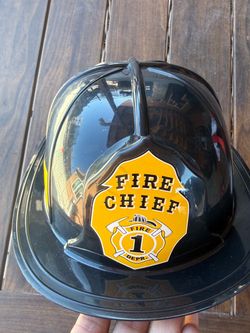 Fire chief costume hat