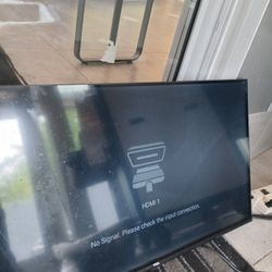 TCL TV Flatscreen I Plugged It In And It Turned On But I've Never Used It So I'm Selling For 50 As Is My Lost Your Gain