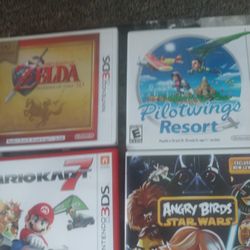 Nintendo 3DS Game Lot plus Extras