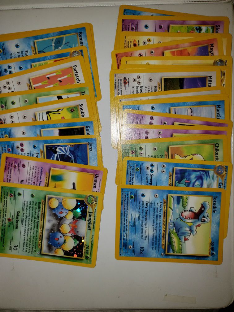 Pokemon Gen 2 Cards