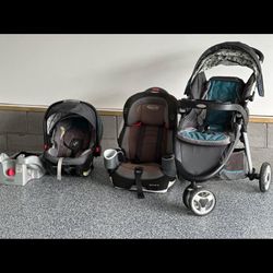 Garco Stroller, Booster and Car Seat