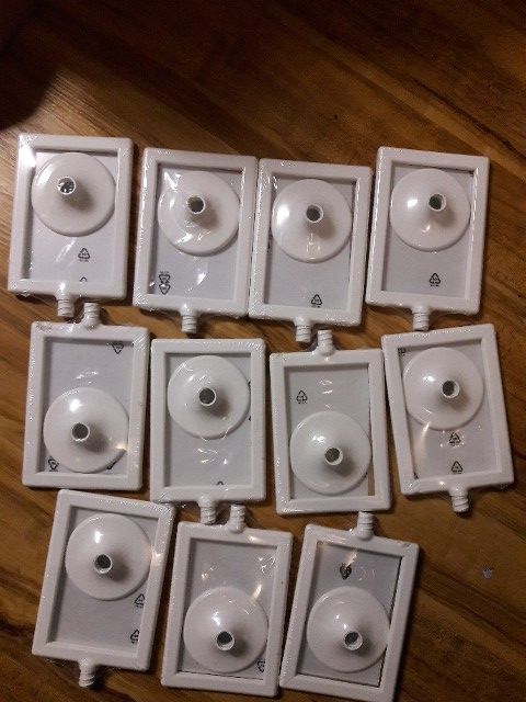 New Ikea Tolsby White 4x6 Plastic Frames lot of 11