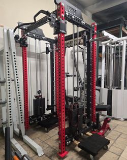 Vesta Fitness 3x3 1 Inch Hole Gym Equipment Exercise Workout Smith Machine Functional Trainer