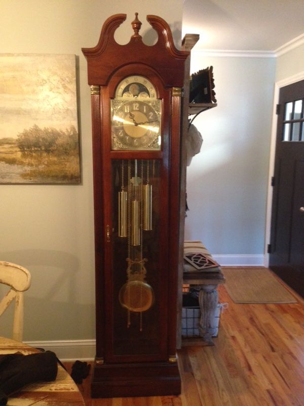 Clemson Grandfather Clock