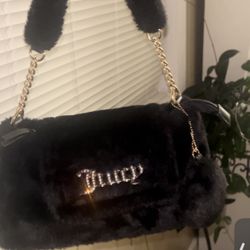 Juicy Couture Fur Shoulder Bag