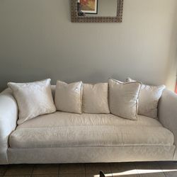 White Antique Sofa