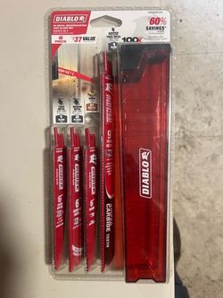 Diablo 6-Piece Bi-Metal Reciprocating Saw Blade Set