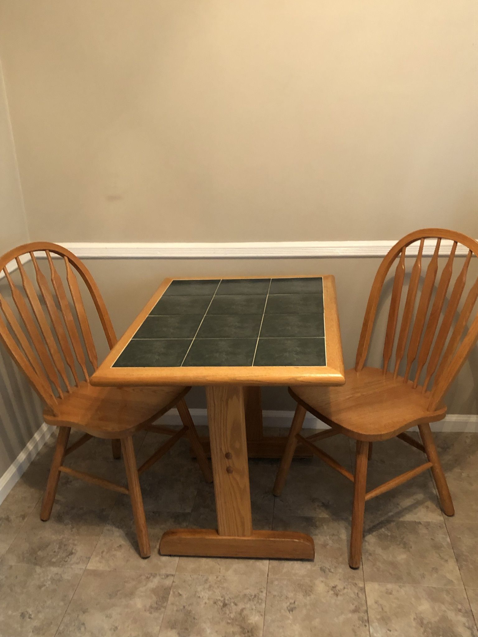 Dining Set with 2 Matching Chairs