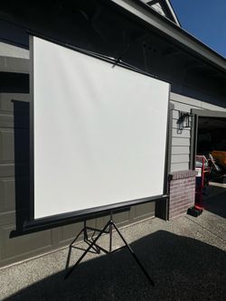 Portable Projector Screen with Tripod