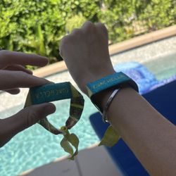2 Sunday Coachella Wristbands 