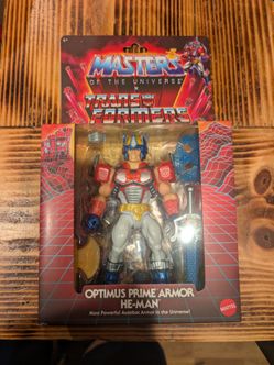 MOTU x Transformers Optimus Prime Armor He-Man