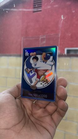 Monkey D Luffy X Dodgers Card