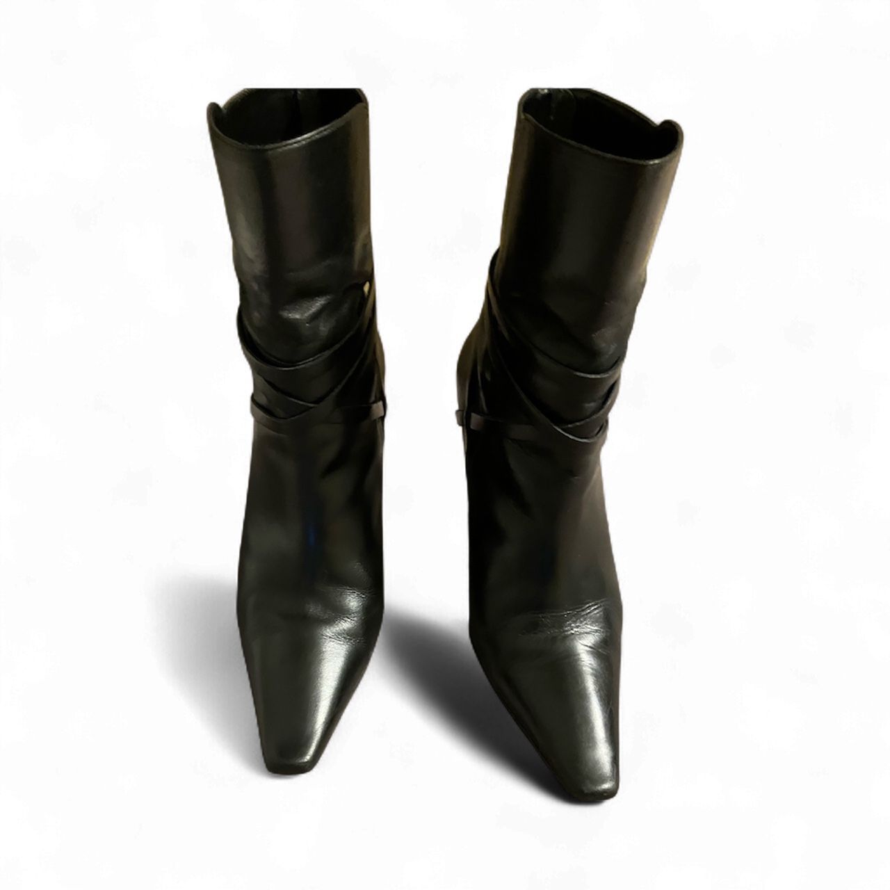 Usina Genuine Leather Booties – Made in Brazil – Size 9B 