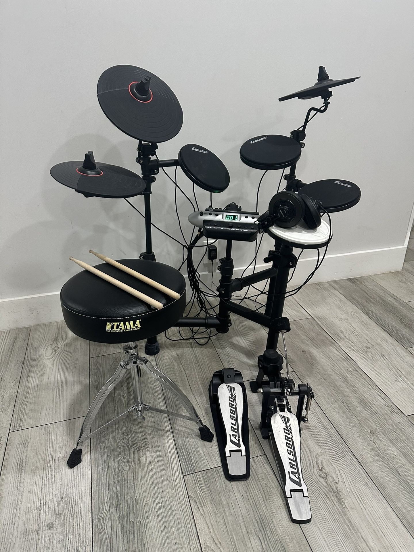 Carlsbro Electric Drum Set