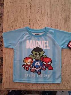 Boys marvel shirt