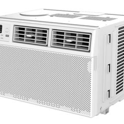 TCL 12,000 BTU Smart Window Air Conditioner with Fan & Dehumidifier (White) - 550 Sq Ft, 3-in-1 Design, Alexa/Google Assistant Compatible - W12W92-4