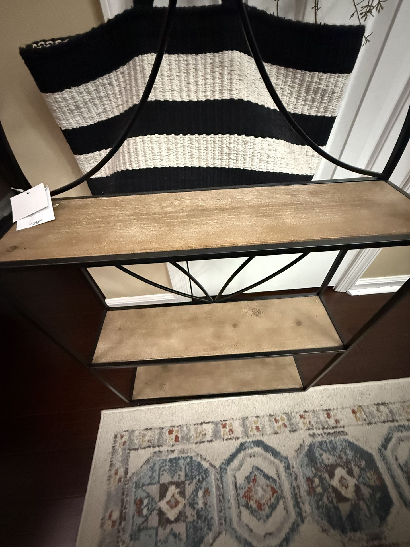 Black Metal 3 TIER Wall Shelf 