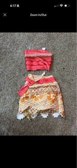 kids moana costume