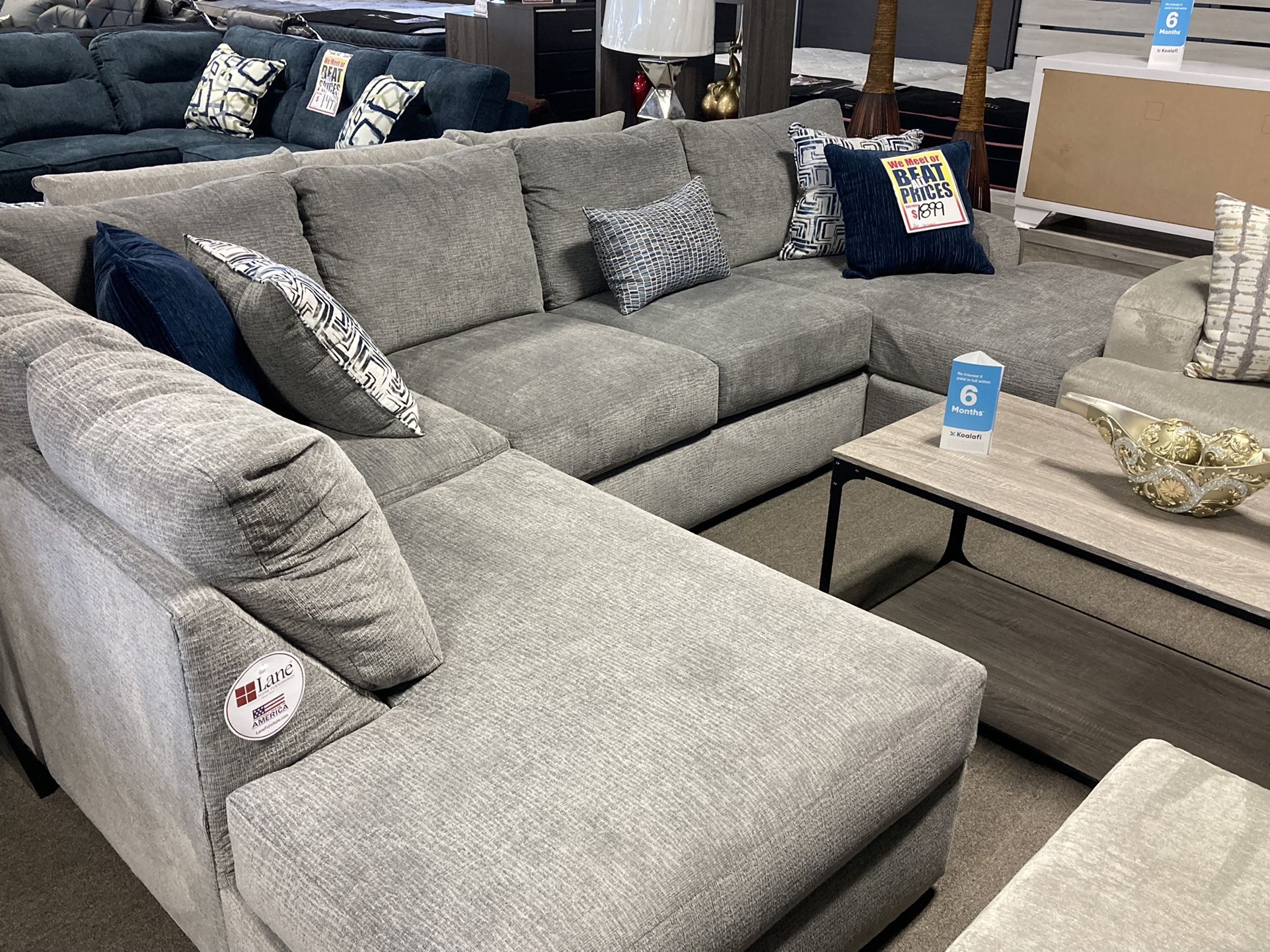 Magnificent Sectional 💫 $1899 ~ Easy Financing 💸